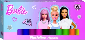 Комплект пластилин, St.Majewski, Barbie, 12 цвята