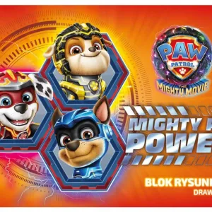 Блокче за рисуване, St.Majewski, Paw Patrol, A4, Бяло, 20 листа