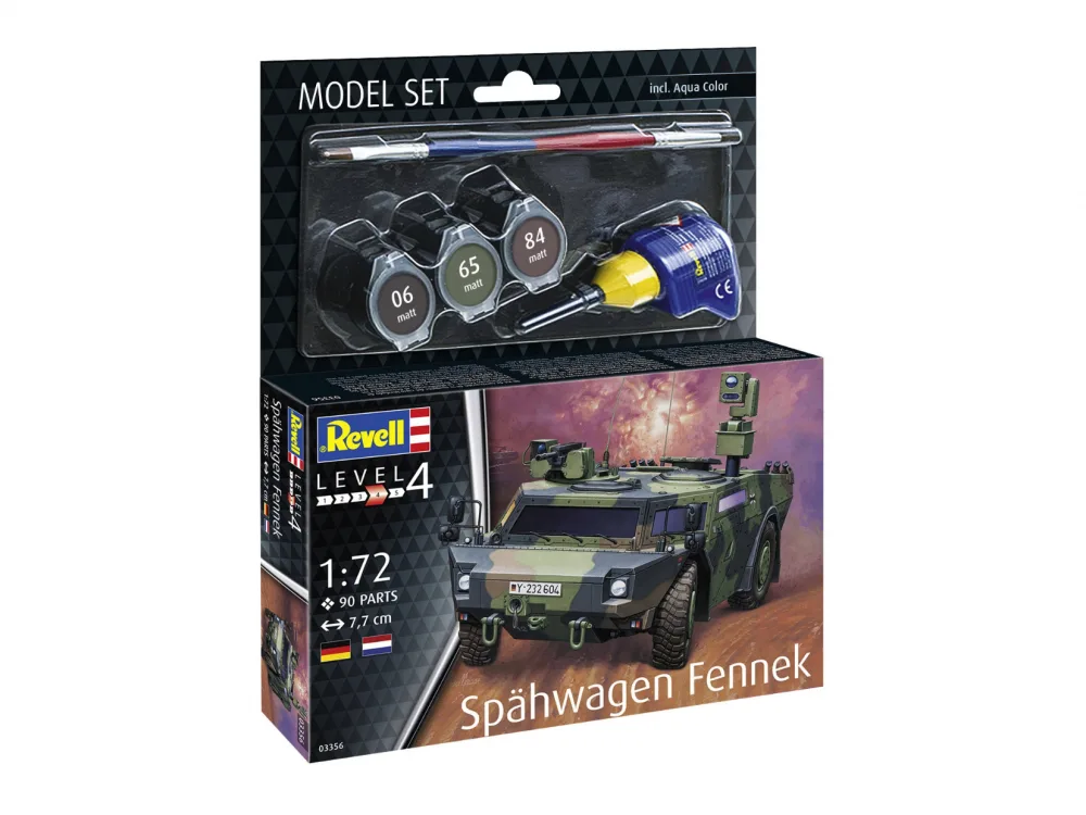 Сглобяем модел, Revell, Танк Fennek, Комплект