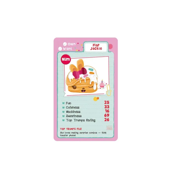 Карти за игра, Winning Moves, Top Trumps, Ном Нъмс