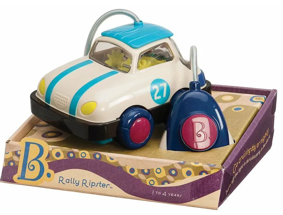 Интерактивна играчка, Battat, Кола с дистанционно управление, Rally Ripster