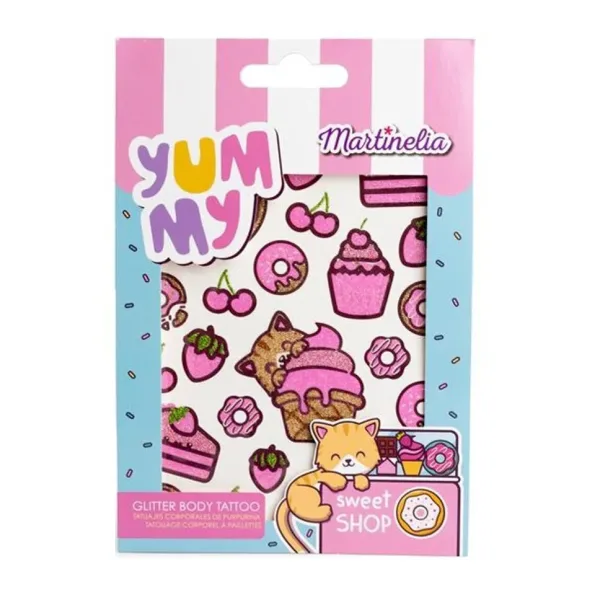 Временни татуировки, Martinelia, Yummy, 12 броя