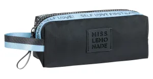 Несесер, Miss Lemonade, Self love, 8 x 21 x 7 cm, Черен