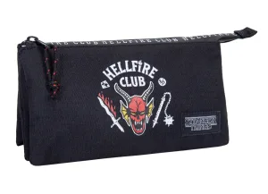 Ученически несесер, Kstationery, Stranger Things, Hellfire Club, 23 x 11 x 3 cm