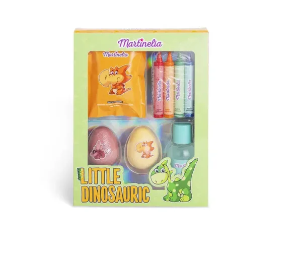 Комплект за баня, Martinelia, Динозавър, 8 части