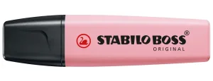 Текст маркер, Stabilo, Boss Original Pastel, Нежно розов