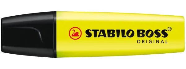 Текст маркер, Stabilo, Boss Original Pastel, Жълт