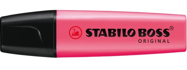Текст маркер, Stabilo, Boss Original Pastel, Розов