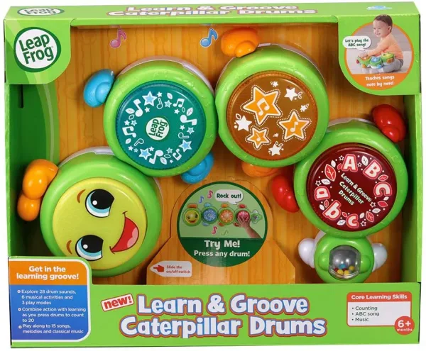 Интерактивна играчка, Vtech, Leap Frog, Образователна бебешка играчка, Гъсеница