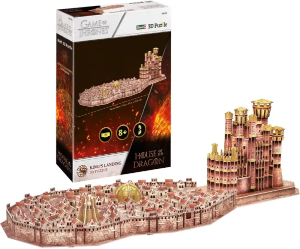 Пъзел 3D, Revell, King′s Landing Къщата на Дракона
