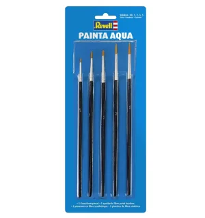 Комплект четки, Revell, Painta Aqua, 5 броя