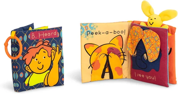 Интерактивна играчка, Battat, Мека детска книжка