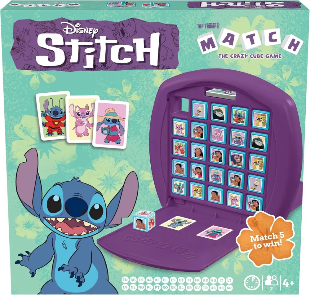 Настолна игра, Winning Moves, Top Trumps Match, Стич