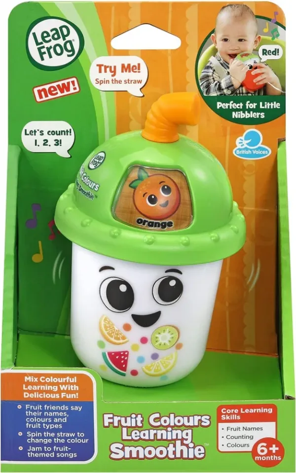 Интерактивна играчка, Vtech, Leap Frog, Музикално плодово смути, ‎8.6 x 8.6 x 13.5 cm