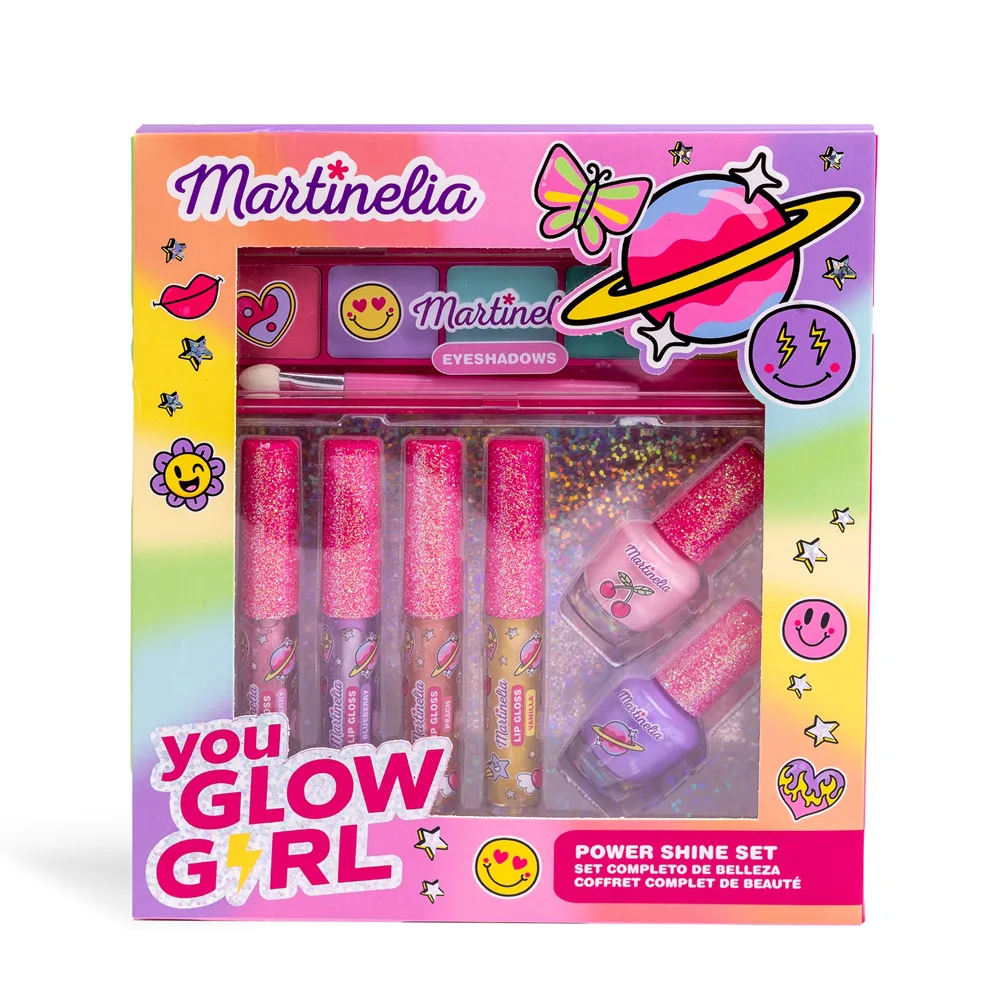 Козметичен комплект, Martinelia, Супер момиче, 7 части