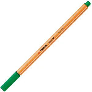 Тънкописец, Stabilo, Point 88 fine 0.4, Зелен