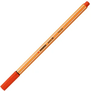 Тънкописец, Stabilo, Point 88 fine 0.4, Червен