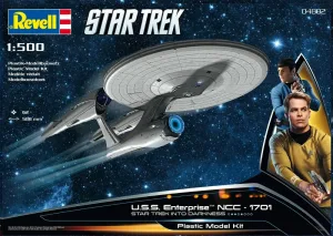 Сглобяем модел, Revell, Стар Трек в мрака, USS Enterprise NCC-1701, 91 части