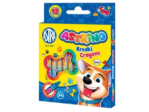 Комплект пастели, Astra, Astrino, Grafion, 12 цвята