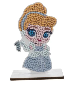 Комплект за диамантена бродерия, Craft Buddy, Crystal Art Buddies, Пепеляшка, 7 части