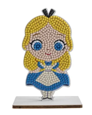 Комплект за диамантена бродерия, Craft Buddy, Crystal Art Buddies, Алиса в Страната на чудесата, 7 части
