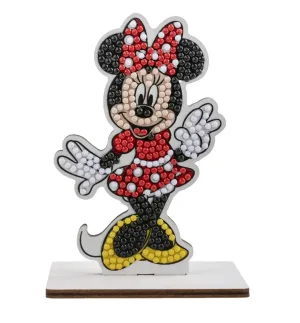 Комплект за диамантена бродерия, Craft Buddy, Crystal Art Buddies, Мини Маус, 7 части