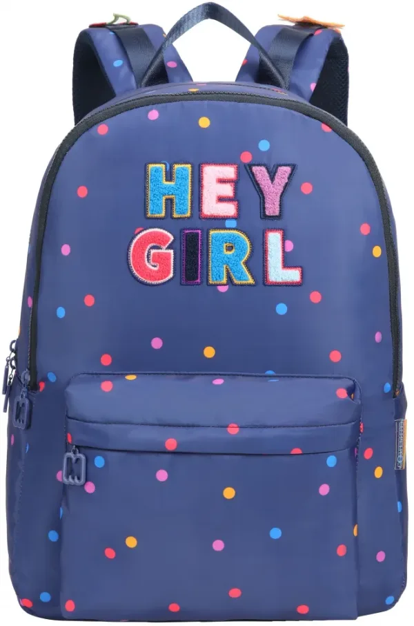Ученическа раница, Marshmallow, Hey Girl Navy, 43 x 33 x 16 см