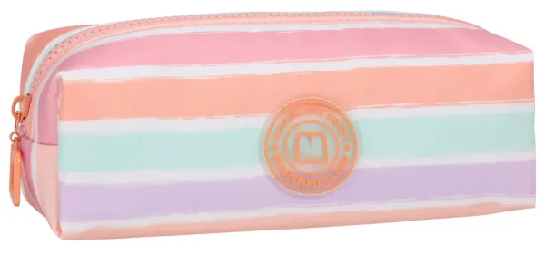 Несесер, Marshmallow, Stripes Peach, 8 x 21 x 7 см