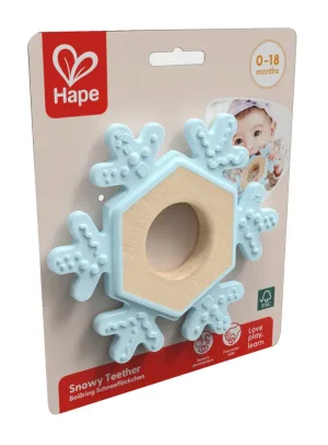 Дървена гризалка за зъби, Hape, Снежинка