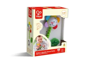 Дрънкалка и чесалка за зъби, Hape, Цвете