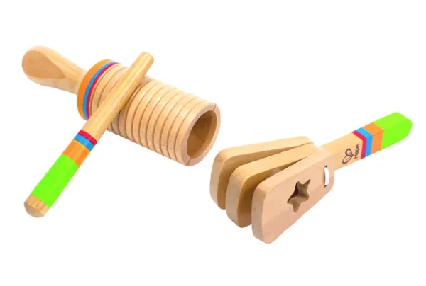 Музикална играчка, Hape, Дървени перкусии