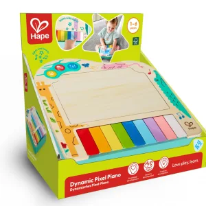 Дървено пиксел пиано, Hape