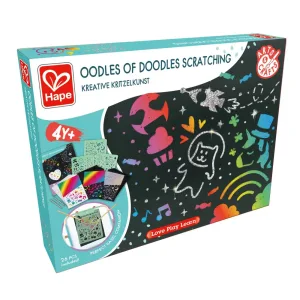 Творчески комплект, Hape, Изкуство с драскулки, 8 части