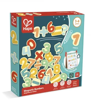 Магнитни цифри и знаци, Hape, 37 части