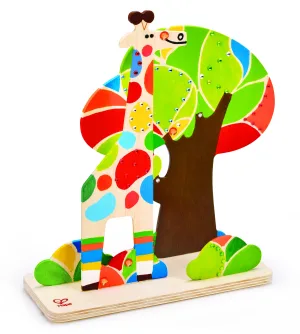 Творчески комплект, Hape, Оцвети и играй, Приятели в джунглата