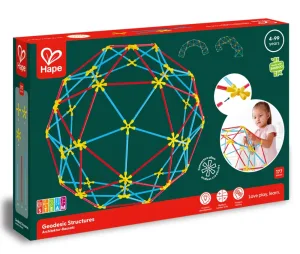 Бамбуков конструктор, Hape Flexistix, Геодезически структури, 177 части