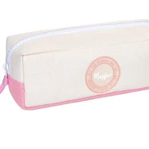 Ученически несесер, Kstationery, Mayfair, Just Start, 22 x 8.5 x 5.5 cm, Розов