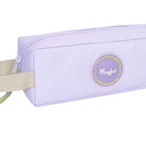 Ученически несесер, Kstationery, Mayfair, What Matters, 22 x 8.5 x 5.5 cm, Лилав