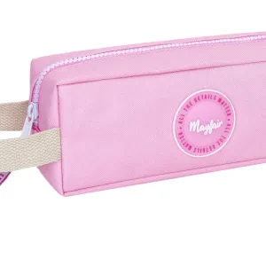 Ученически несесер, Kstationery, Mayfair, What Matters, 22 x 8.5 x 5.5 cm, Розов