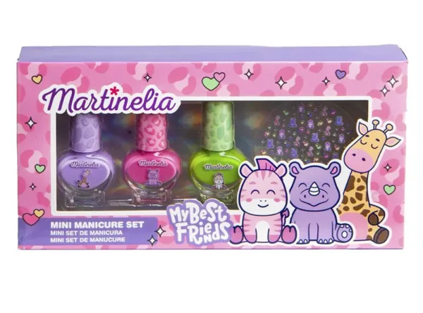 Комплект за маникюр, Martinelia, Моите най-добри приятели, 4 части