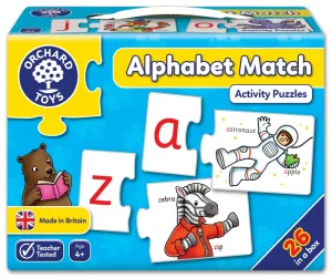 Образователен пъзел, Orchard Toys, Съответствие на думи, 52 части