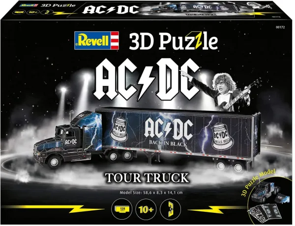 R00172 Пъзел 3D - Камион и ремарке AC / DC