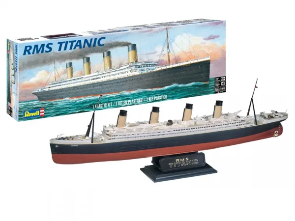 Модел за сглобяване, Revell, RMS Titanic, 92 части
