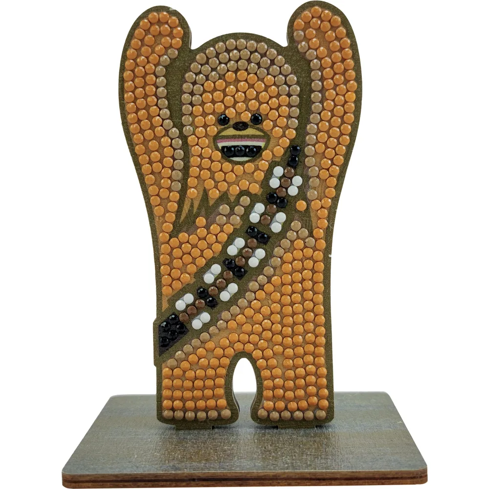 Комплект за диамантена бродерия, Craft Buddy, Crystal Art Buddies, Чубака, 7 части