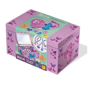 Направи си сам бижута, Lisciani, Stitch, Комплект с кутия за бижута