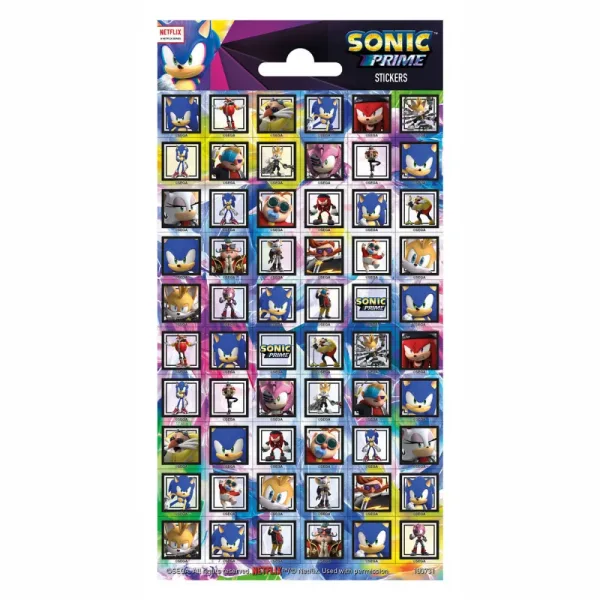 Стикери, Totum, Sonic, 60 броя