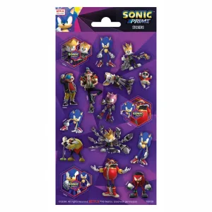 Блестящи стикери, Totum, Sonic, 16 броя