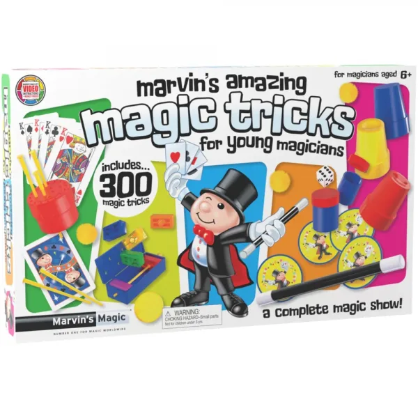 Комплект фокуси, Marvin’s Magic, 300 магически трика на Марвин