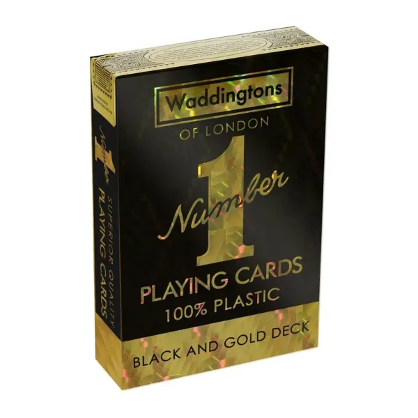 Карти за игра, Winning Moves, Waddingtons, Black and Gold