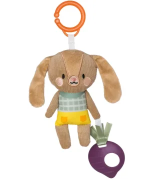 Бебешка мека дрънкалка, Taf Toys, Зайче Джени, Кафяв